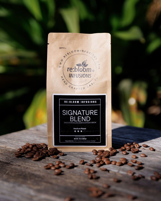 Signature Blend Ground Coffee | Colombian Medium Roast | 12 oz